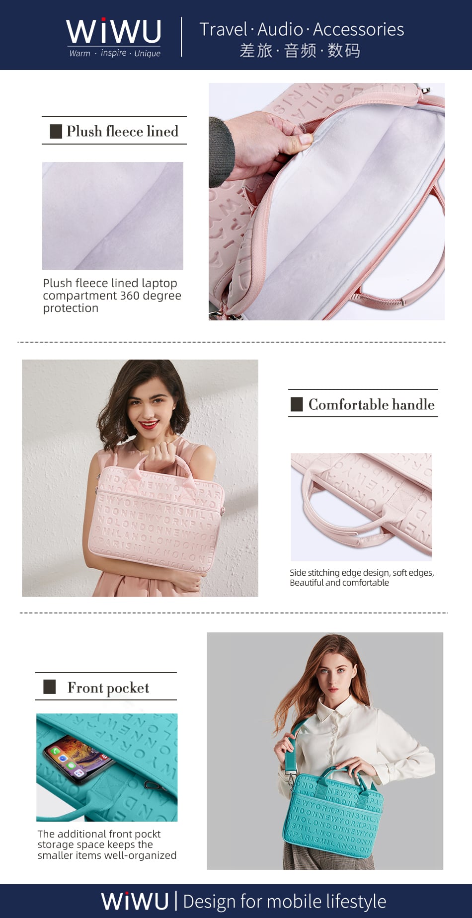 Wiwu 13.3 Vogue Laptop Slim Bag Price in Bangladesh Tech Land BD